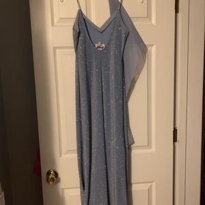 Floor length prom dress